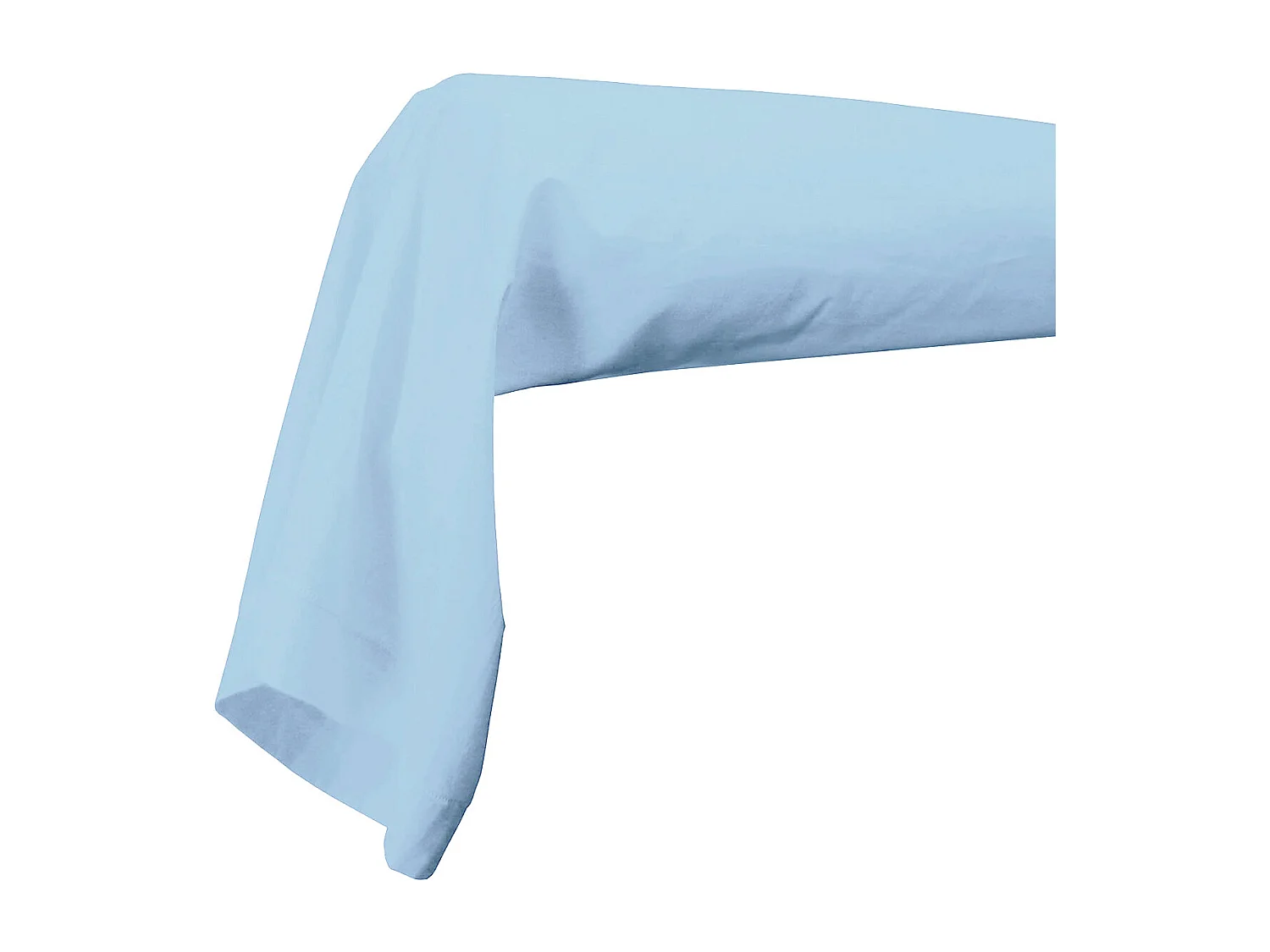 Taie de Traversin Unie en 100% Coton