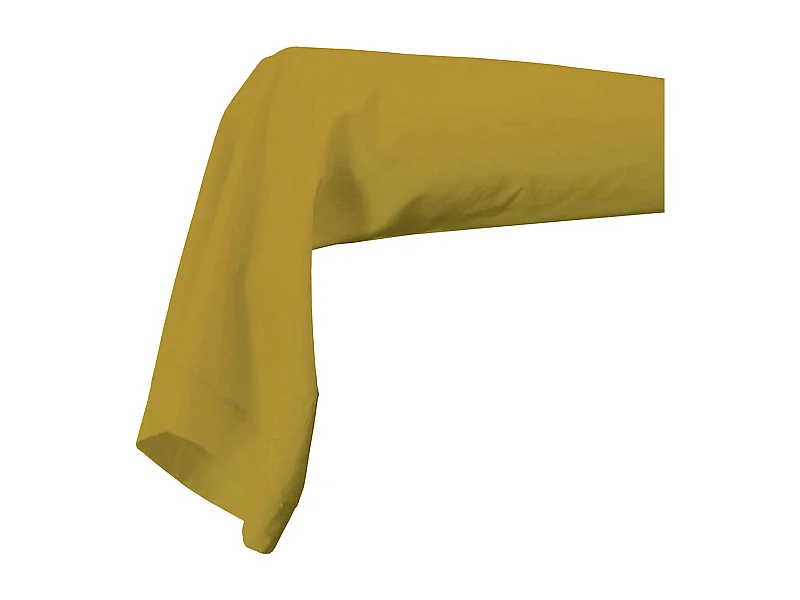 Taie de Traversin Unie en 100% Coton