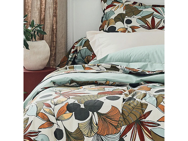 Rollenkissenbezug im Naturstil