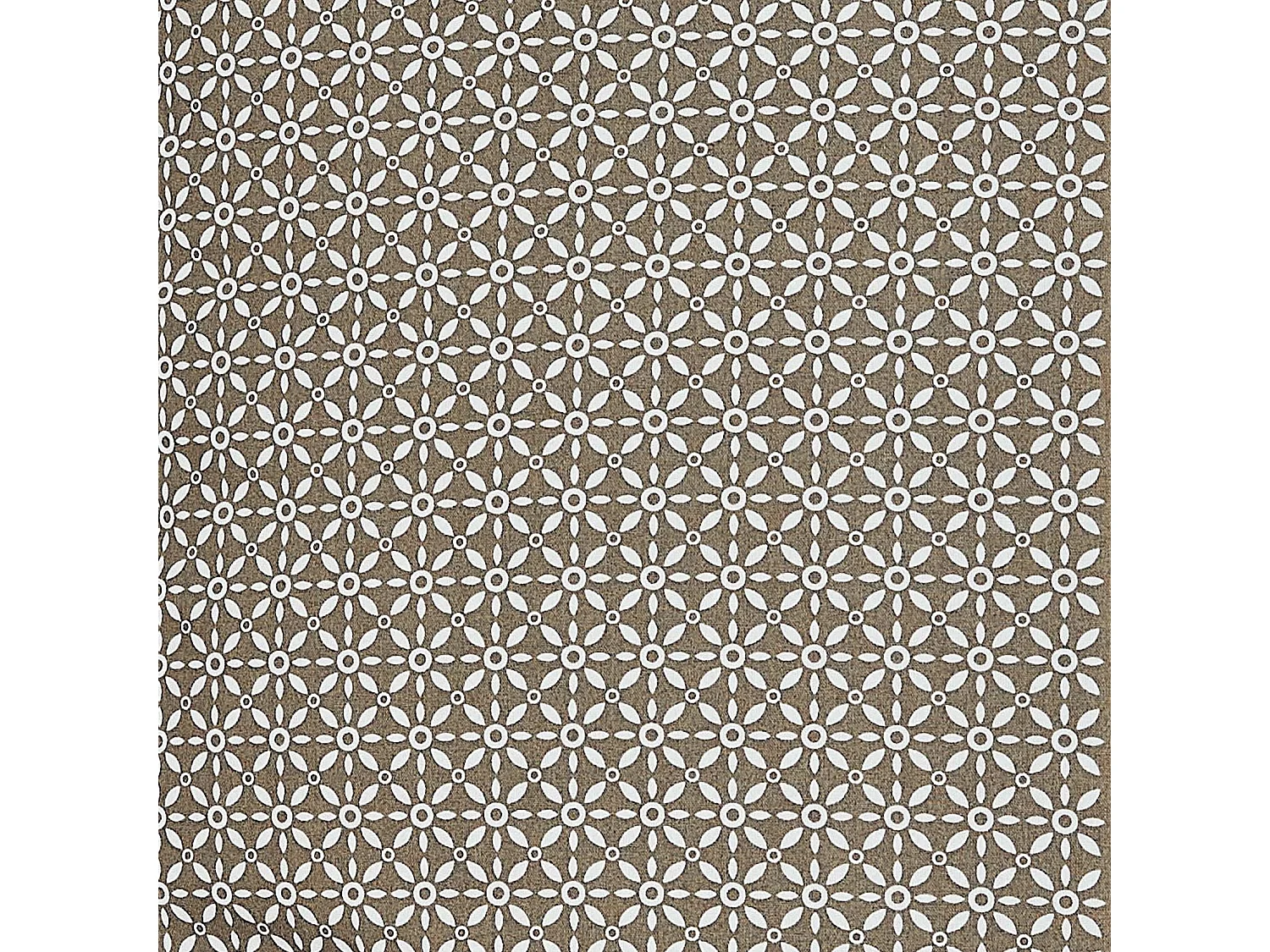 Taie de traversin en percale au style graphique