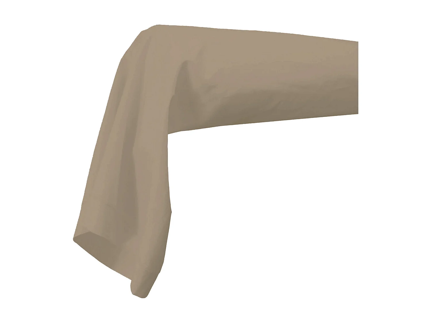 Taie de Traversin Unie en 100% Coton