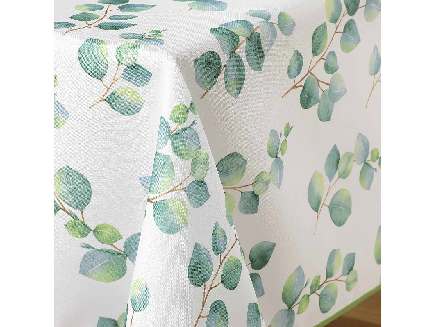 Nappe rectangle impression florale