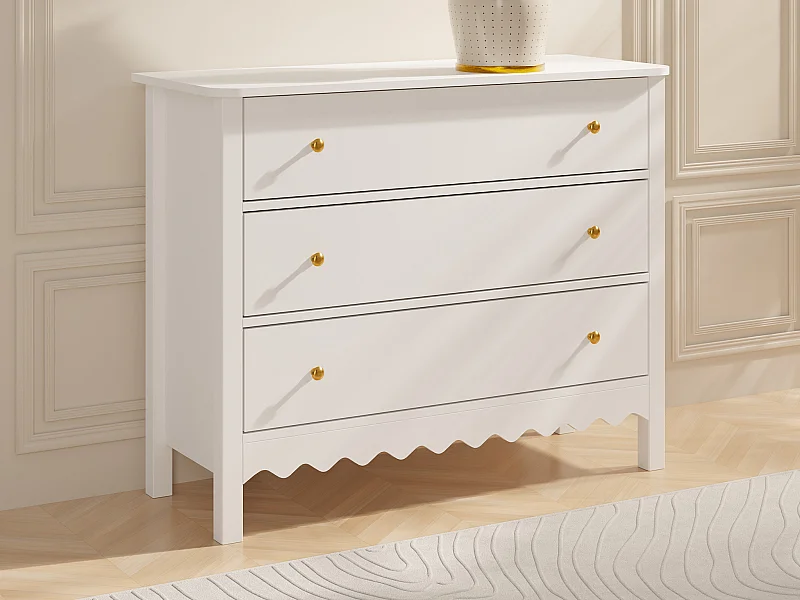 Ladekast met 3 lades - Wit - ILIZANA