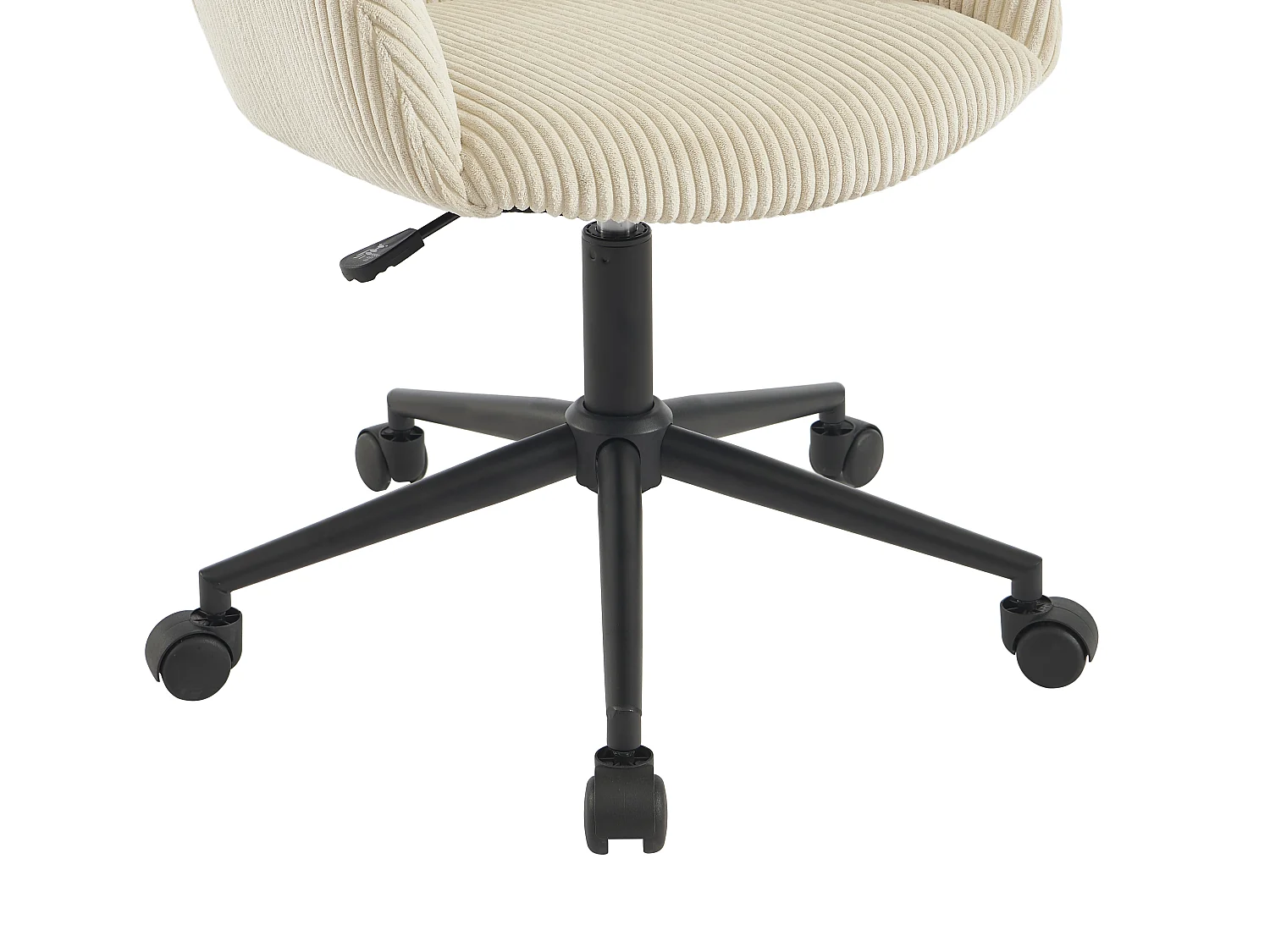 Silla de oficina - Pana - Crema - MARENZIA