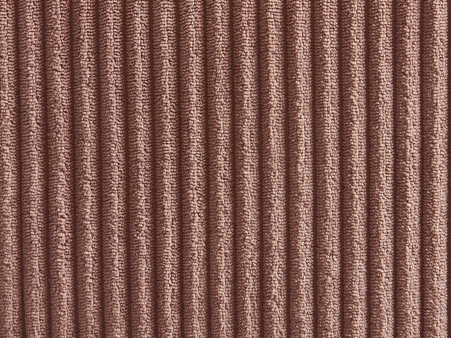 Chaise de bureau - Velours côtelé - Rose - MARENZIA