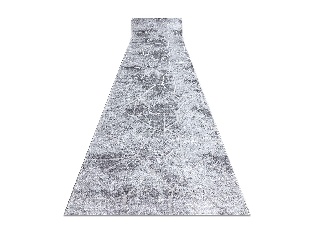 Alfombra de pasillo Structural MEFE 2783 Mármol dos niveles de velló 150x480 cm