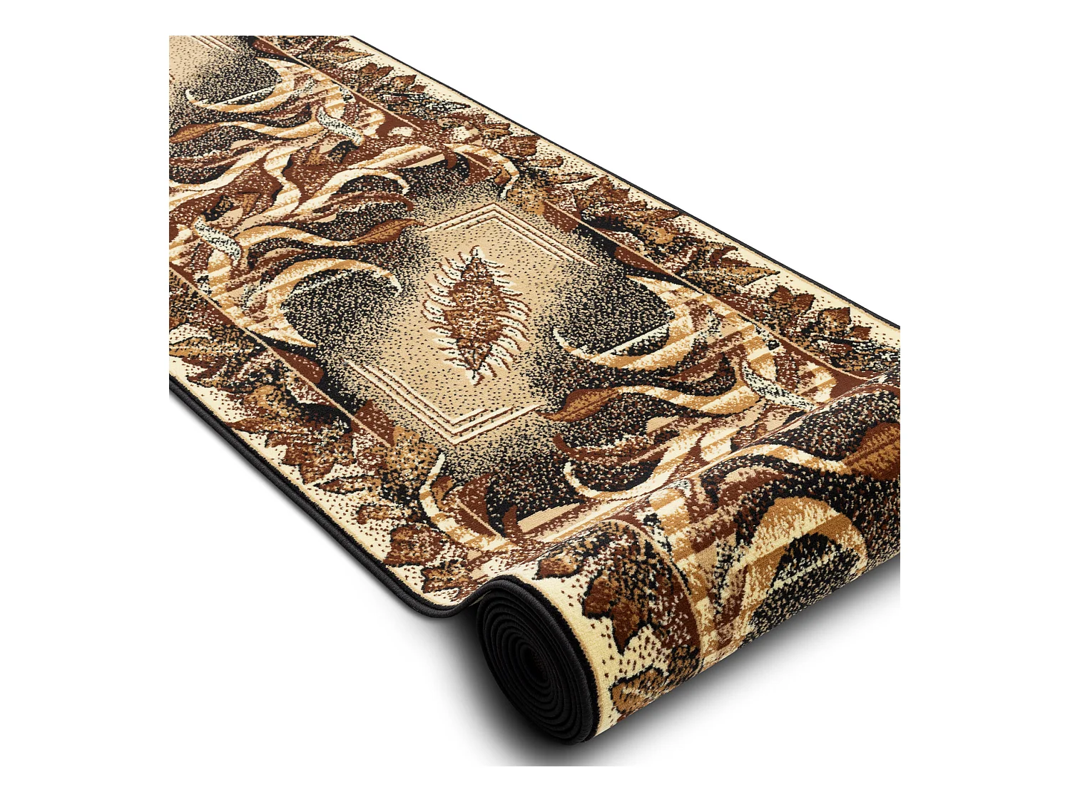 TAPIS DE COULOIR BCF LIŚĆ beige (AGAWA) 60x790 cm