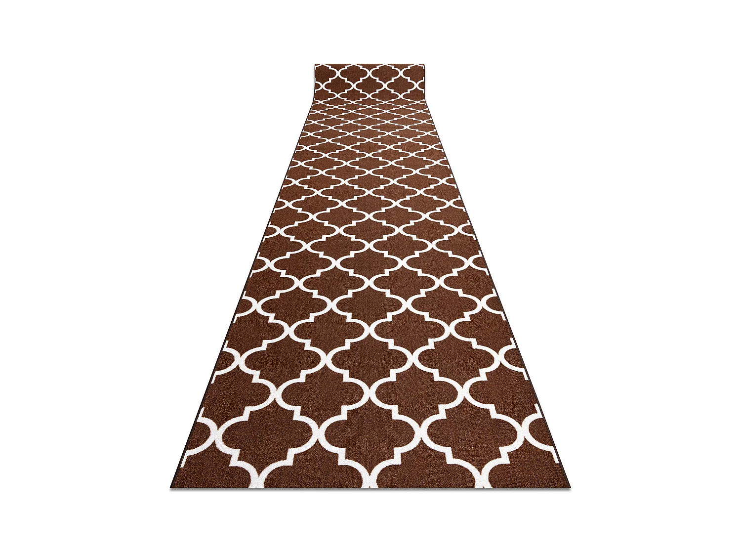 Läufer Antirutsch TRELLIS braun 30351 100x780 cm