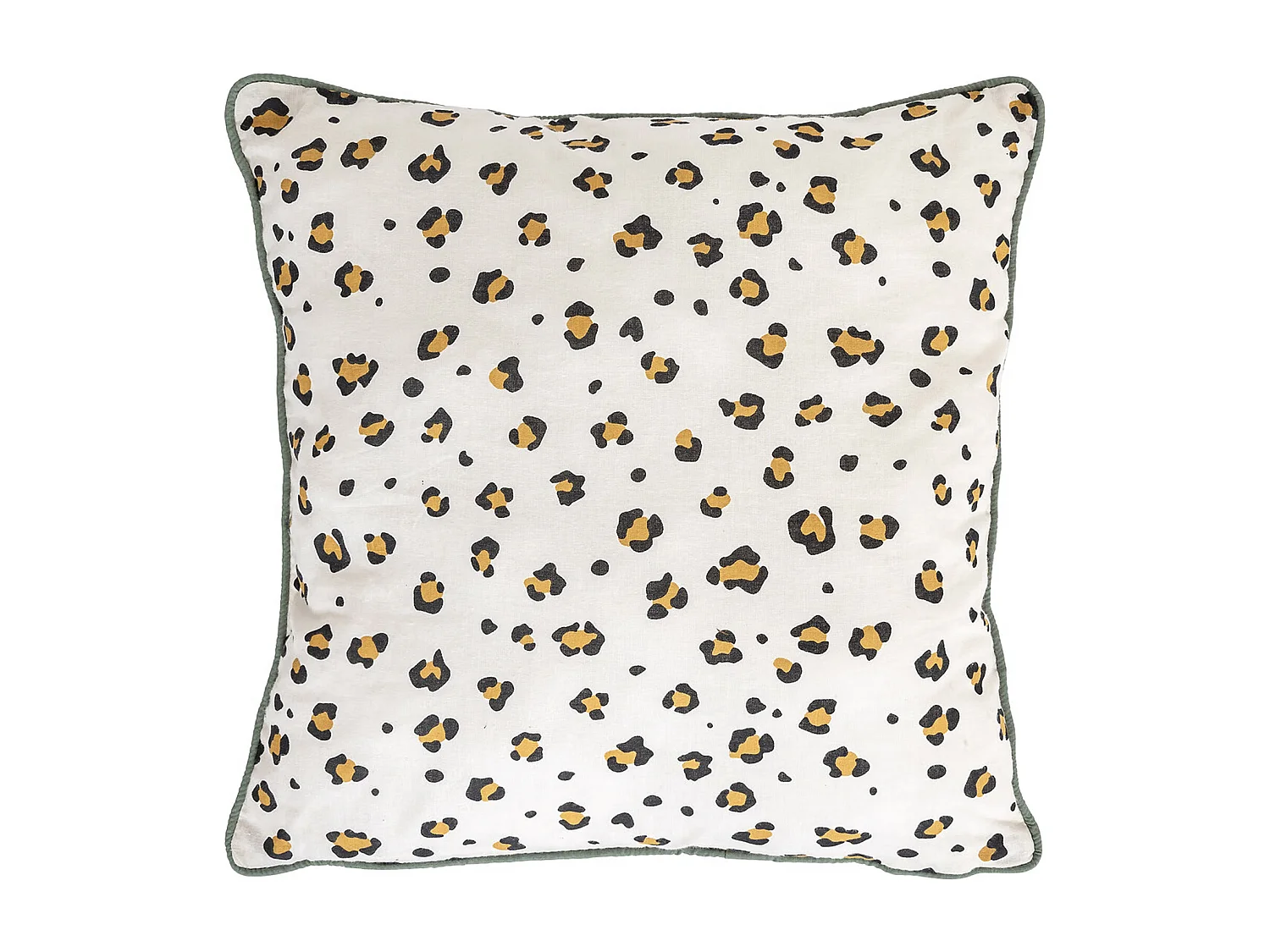 Coussin Déco Enfant "Léopard" 40x40cm Multicolore