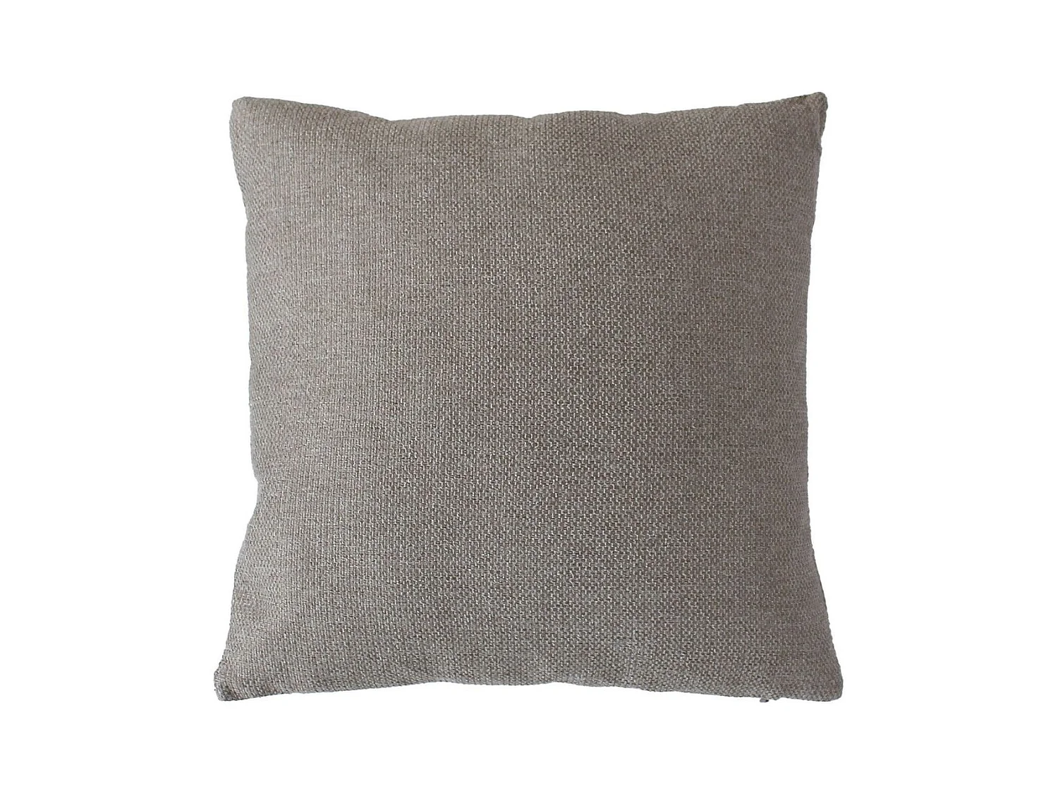 Coussin Déco en Velours "Lagarta" 40x40cm Taupe
