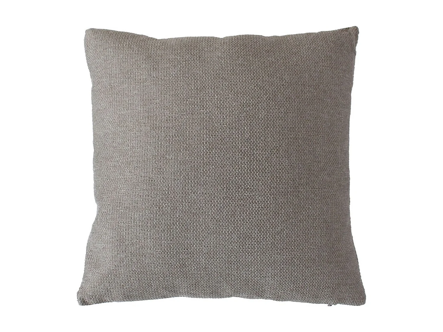 Coussin Déco en Velours "Lagarta" 40x40cm Taupe