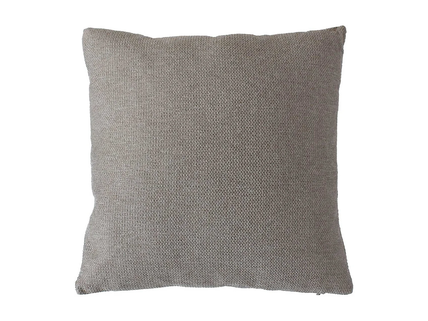 Coussin Déco en Velours "Lagarta" 40x40cm Taupe