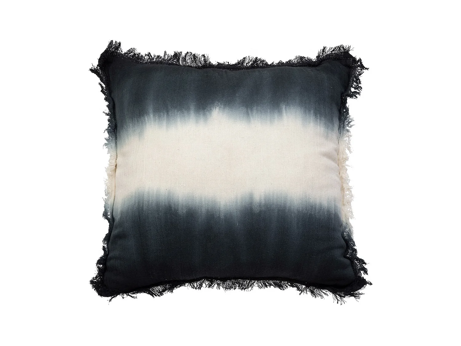 Coussin Déco Tie and Tye "Inuit Dreams" 40x40cm Bleu