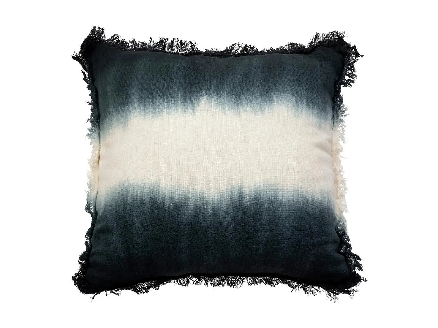 Coussin Déco Tie and Tye "Inuit Dreams" 40x40cm Bleu