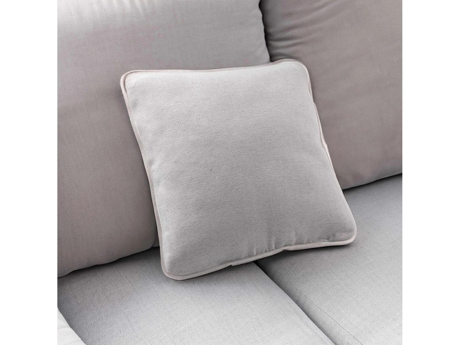 Coussin d'ameublement à chevrons