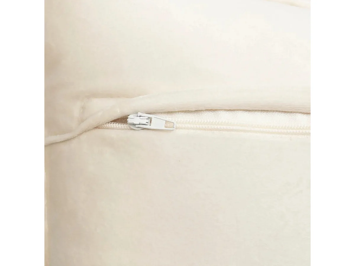 Cojín desenfundable rectángulo de bouclette