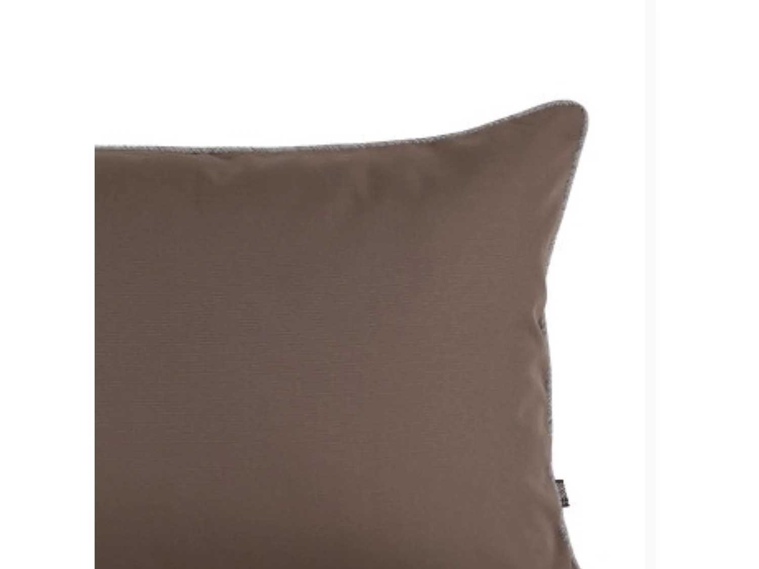 Cojín rectangular liso para exteriores