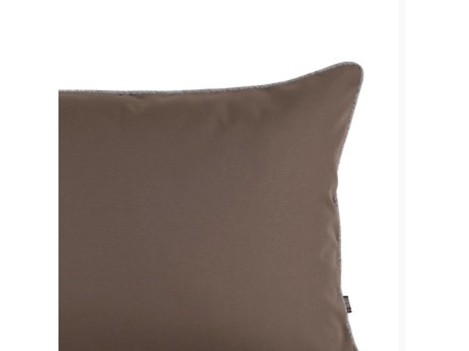 Cojín rectangular liso para exteriores