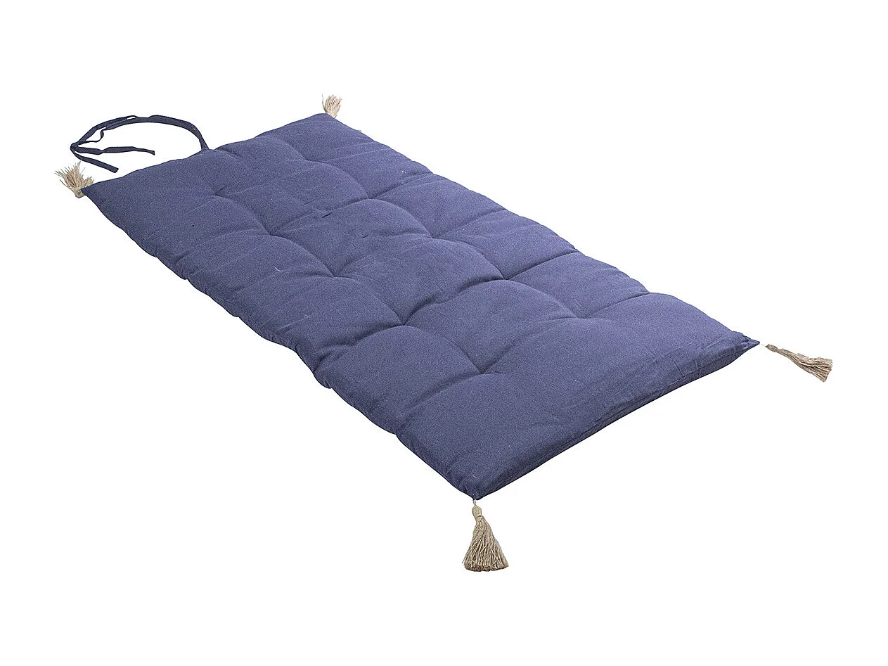 Matelas de Sol Futon Repliable "Panama" 60x120cm Gris Foncé