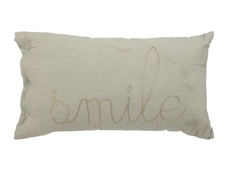 Coussin Déco "Lili" 30x50cm Vert