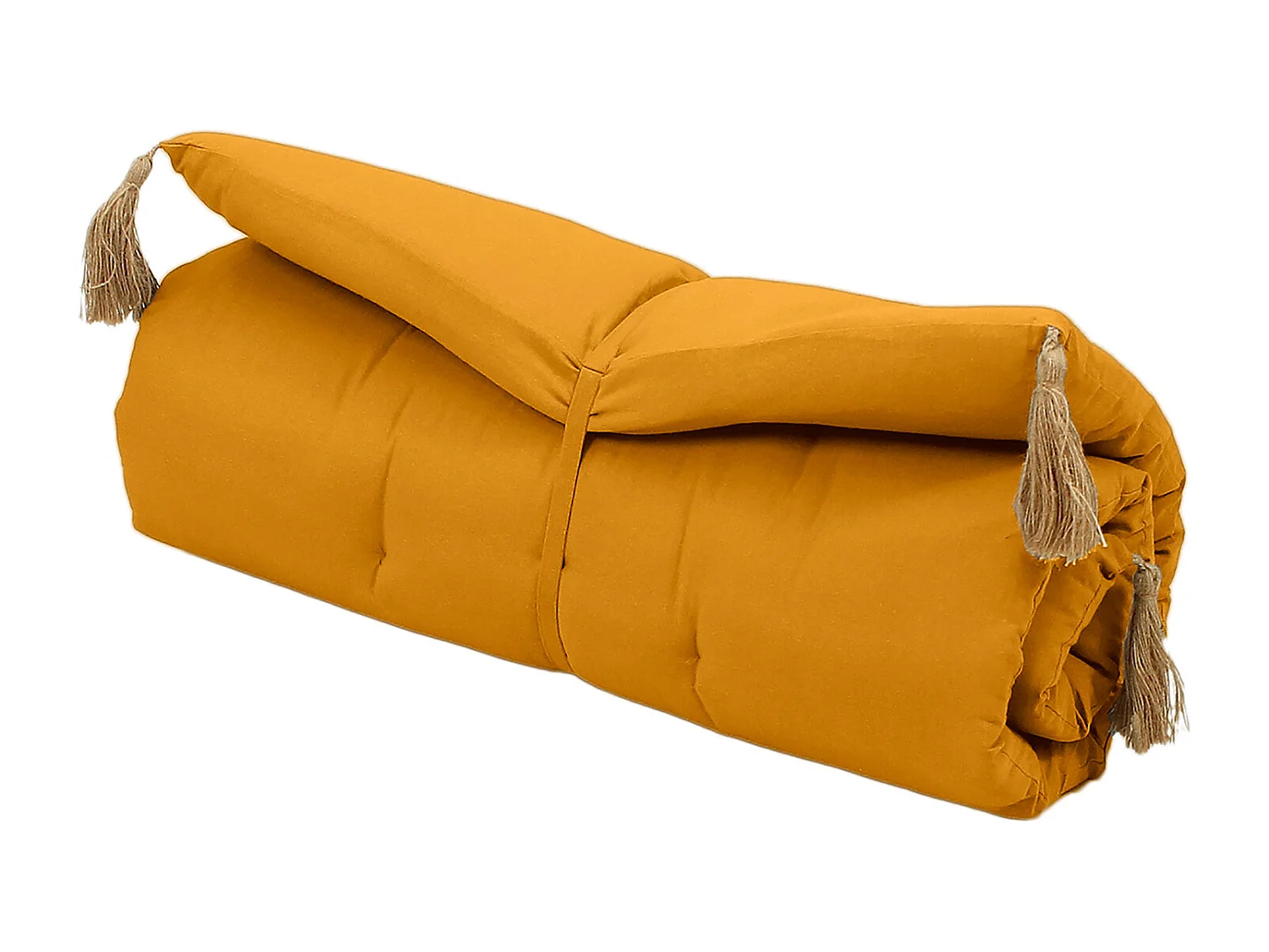 Matelas de Sol Futon Repliable "Panama" 60x120cm Gris Clair