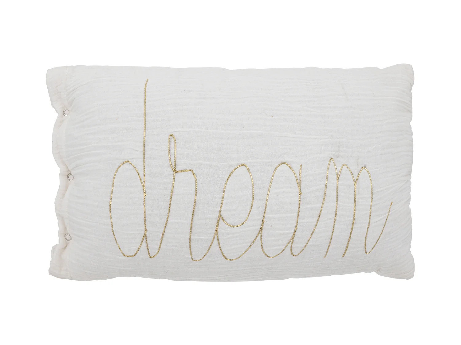 Coussin Déco "Lili" 30x50cm Blanc