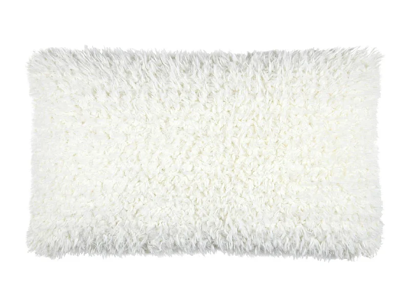 Cojín rectangular imitación piel de oveja