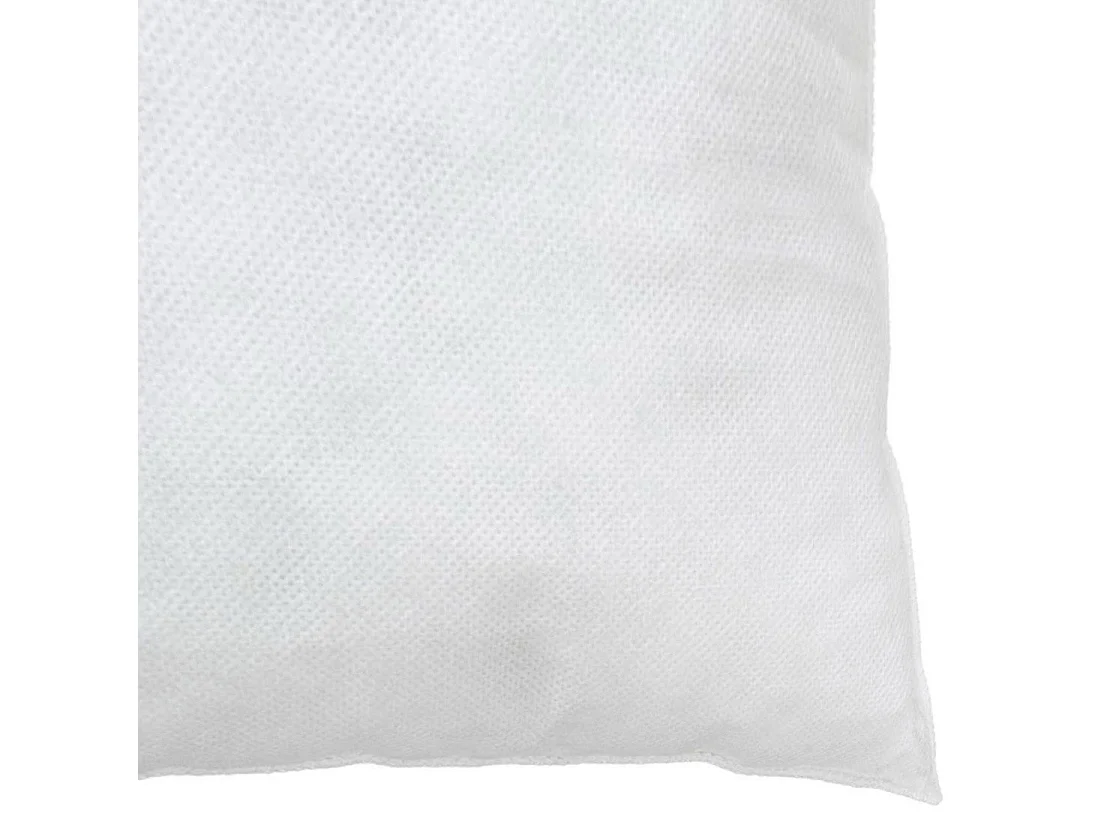 Cojín tapizado en blanco