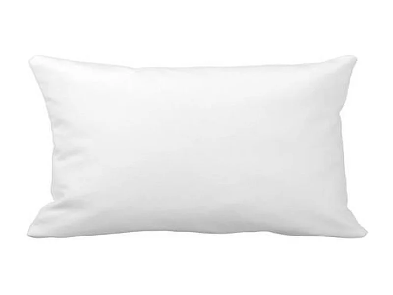 Cojín tapizado en blanco