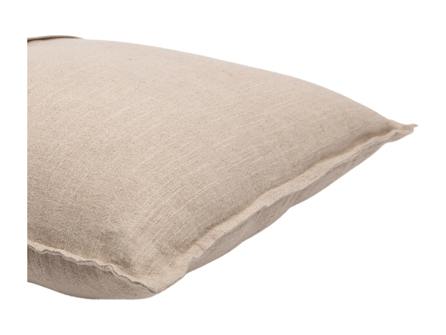 Cojín desenfundable de lino