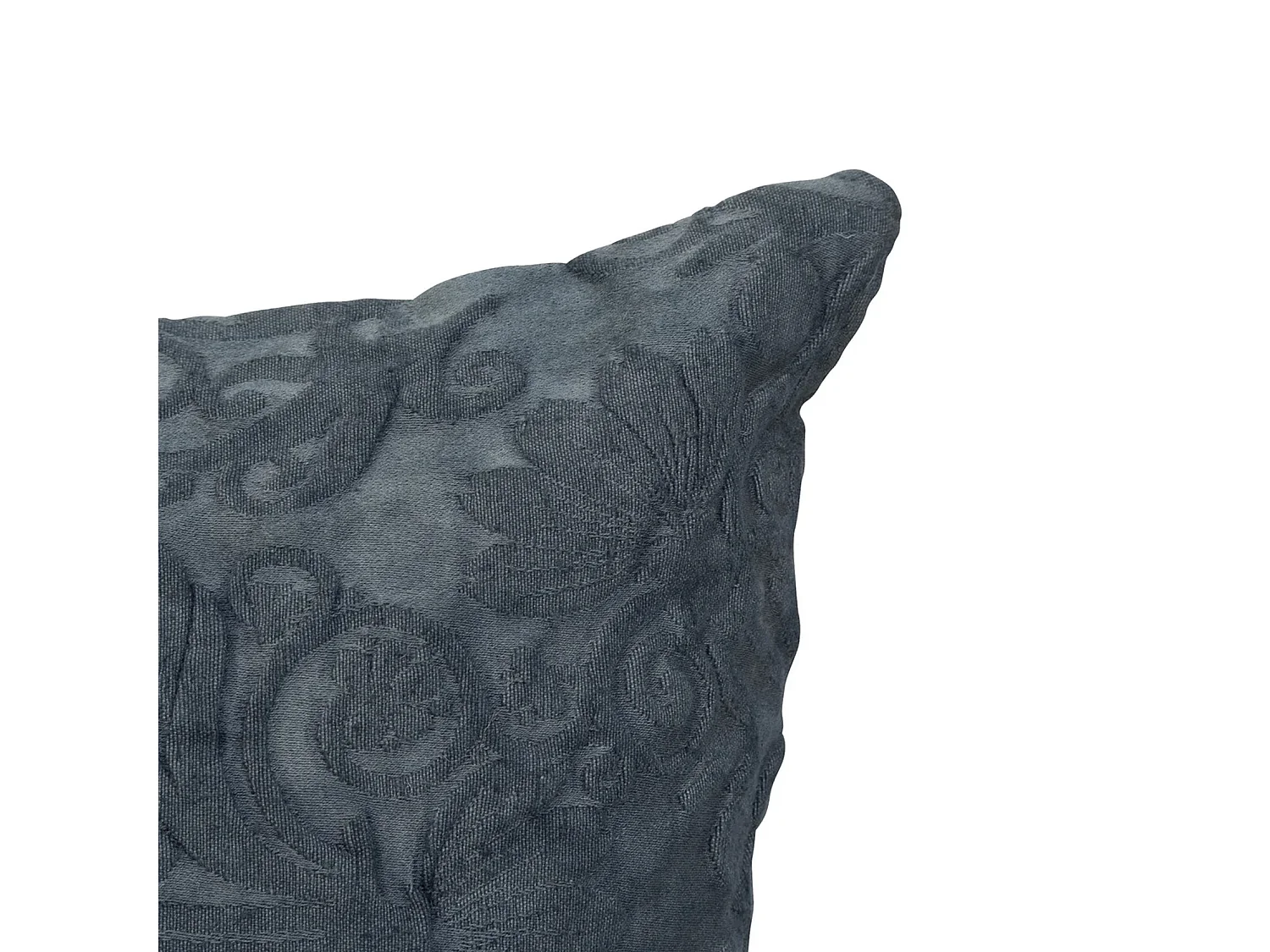 Cojín jacquard estilo cottage