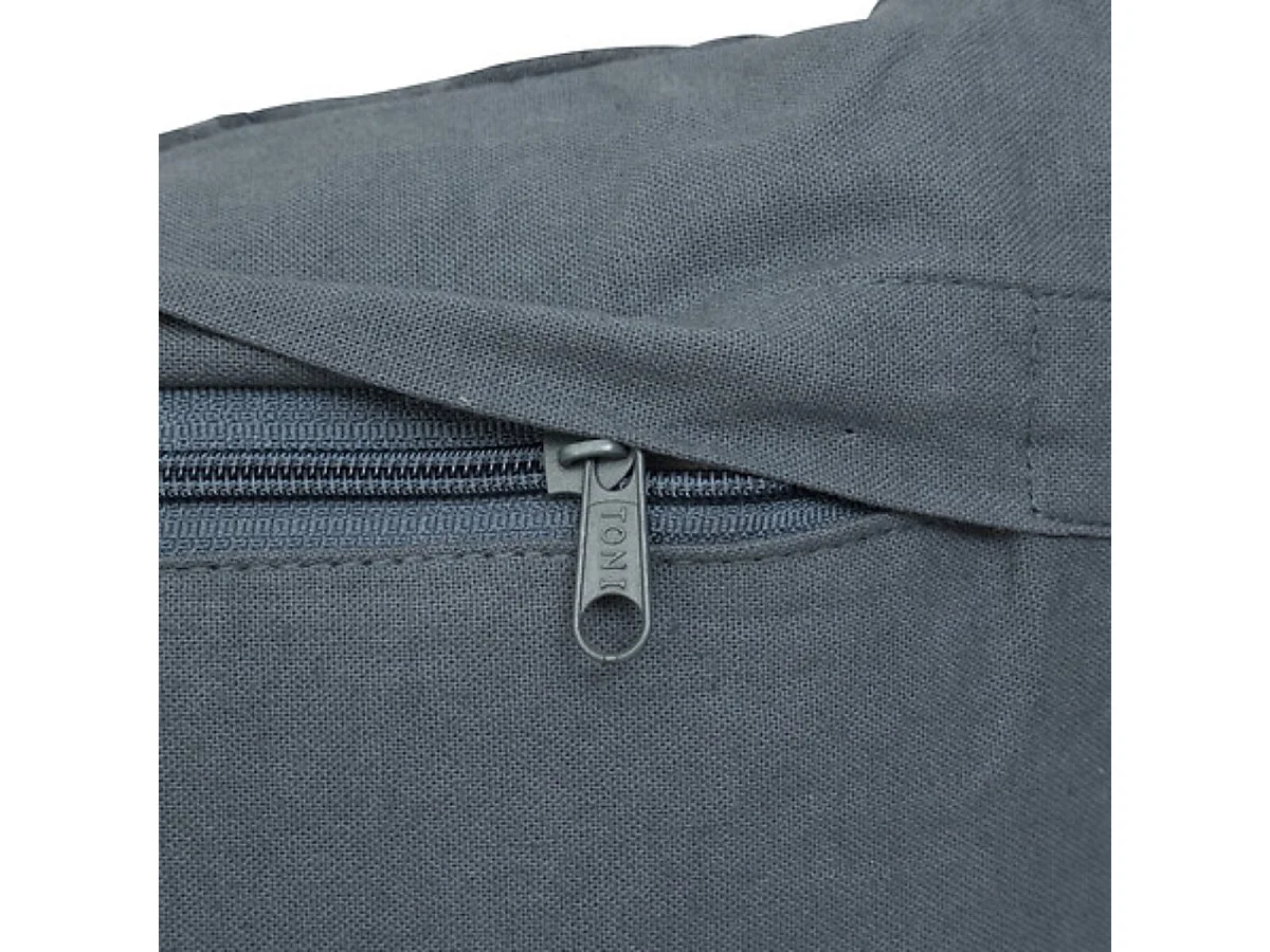 Coussin Déco Jacquard "Little Cottage" 30x50cm Bleu