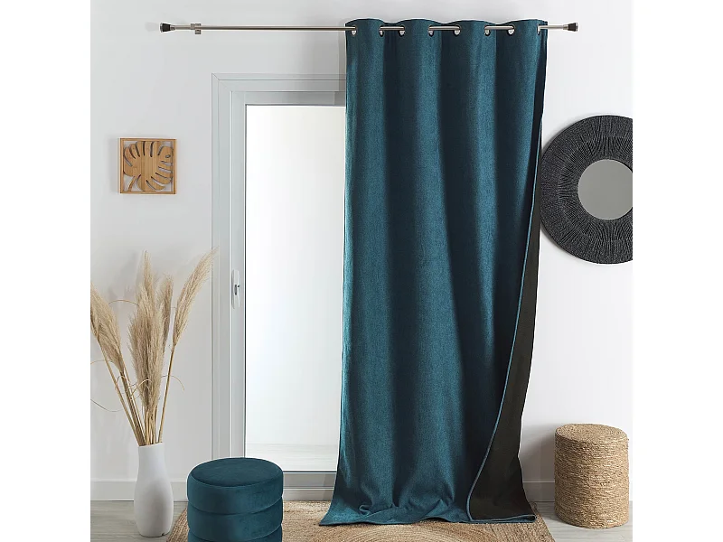 Rideau thermique phonique et semi occultant KONFOR