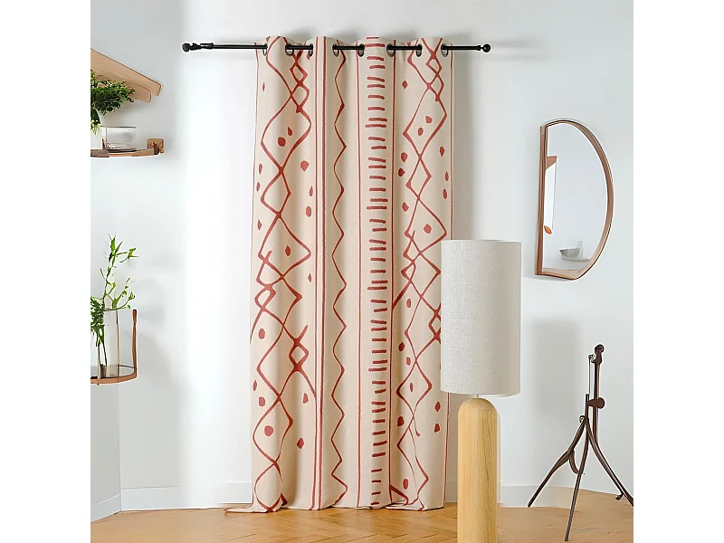 Dämpfender Vorhang im ethnischen Stil 140 x 260 cm