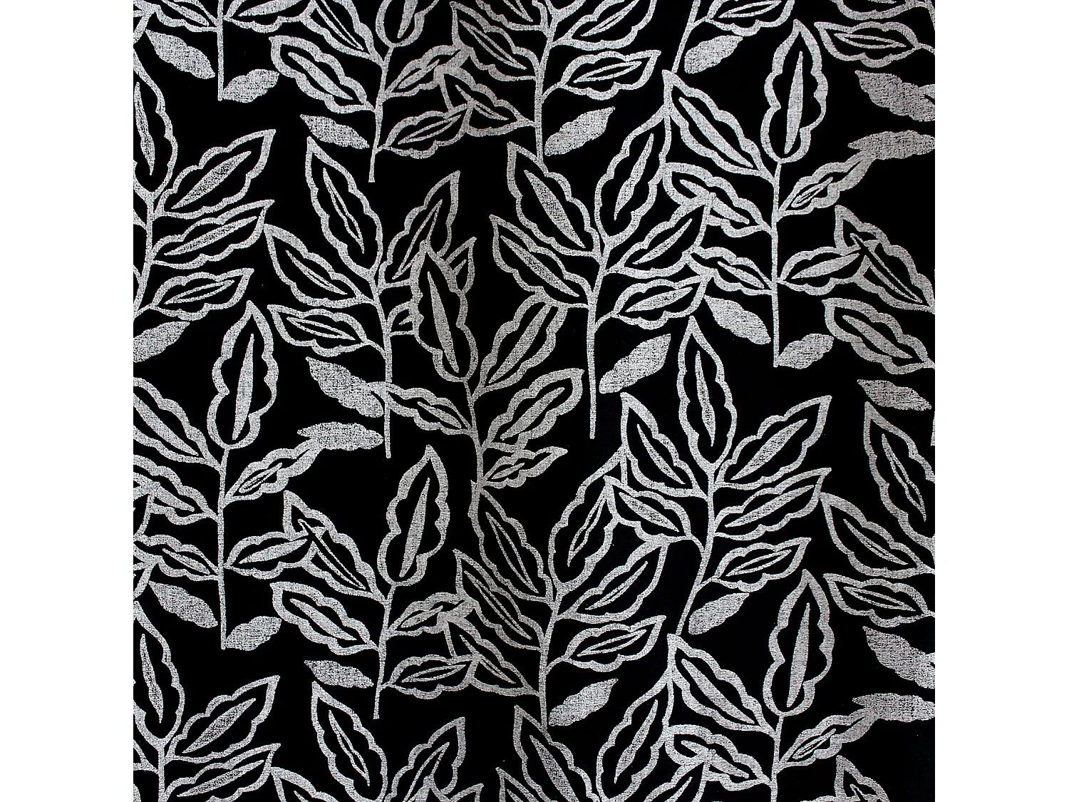 Rideau à Œillets Imprimé "Lodge" 140x240cm Noir