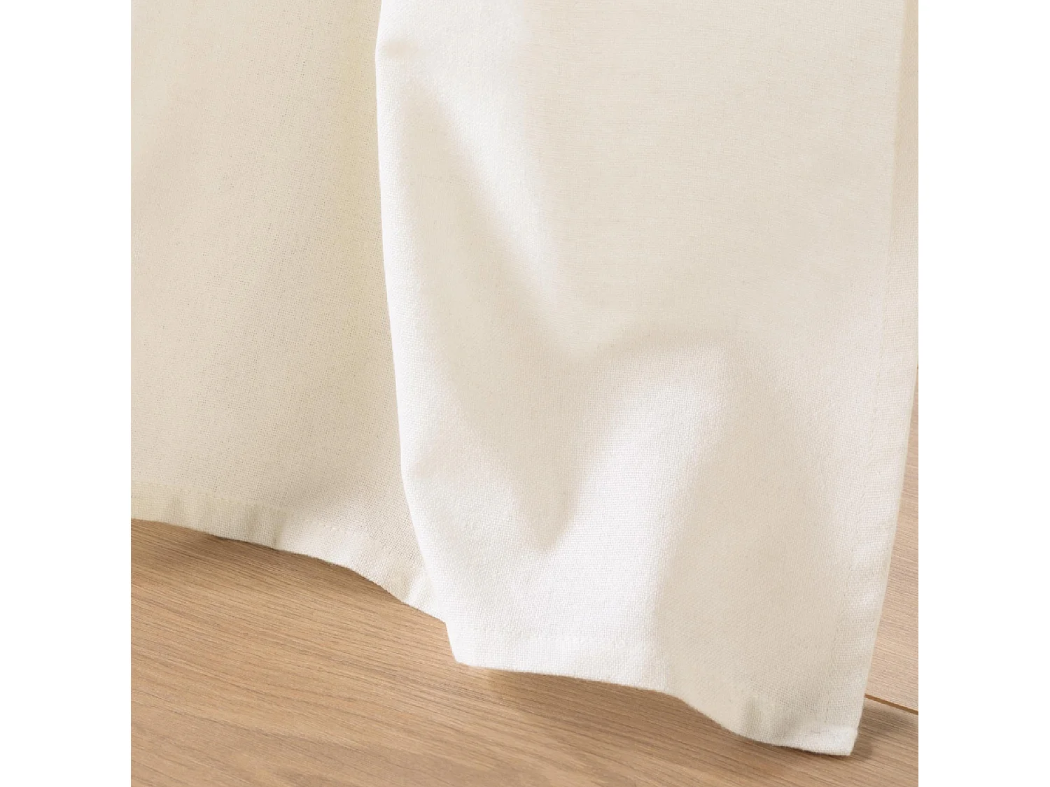 Rideau à Œillets Tissé "Island" 140x240cm Beige