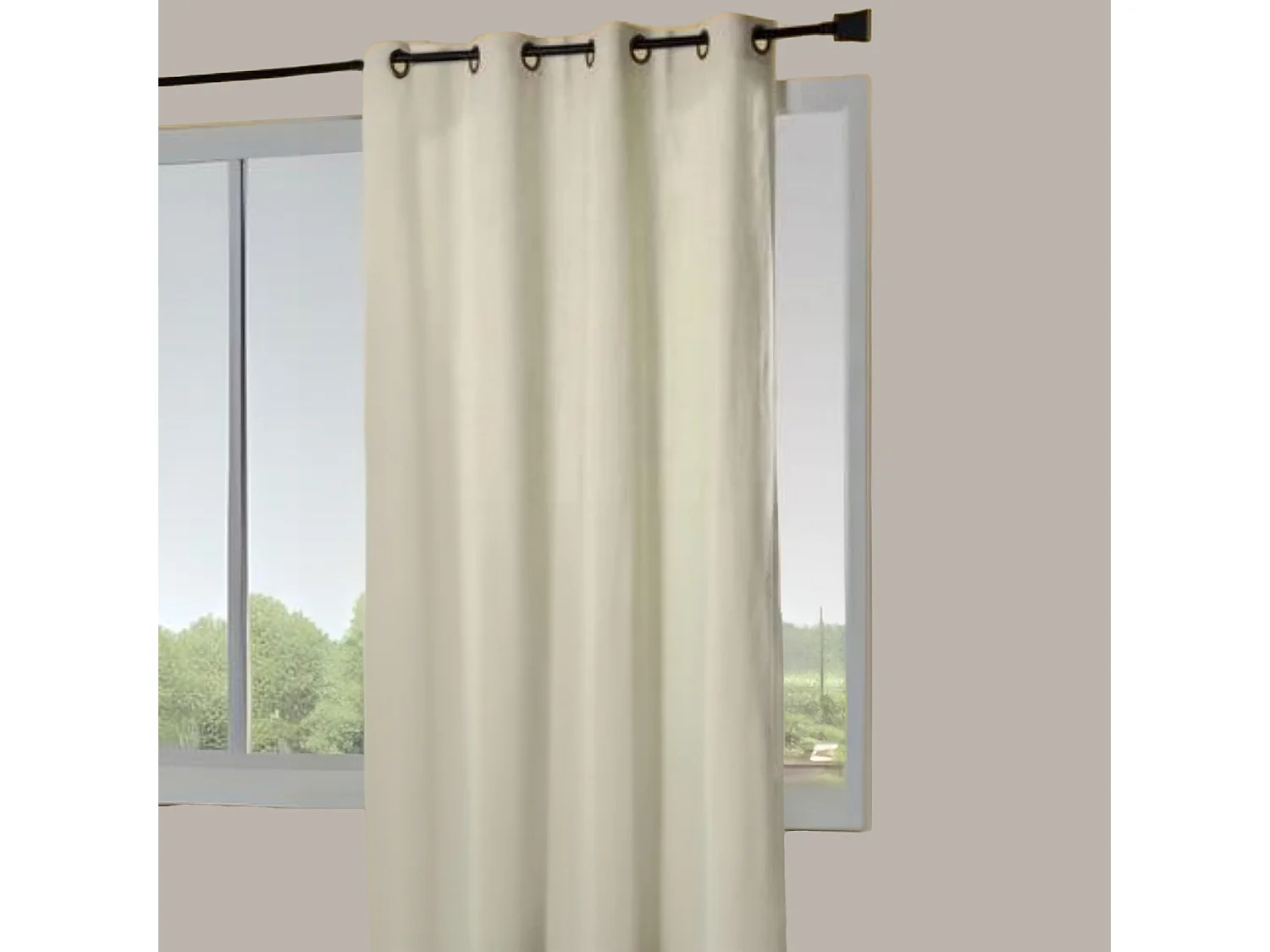 Verdunklungsvorhang Suedine Velourartig 140 x 260 cm