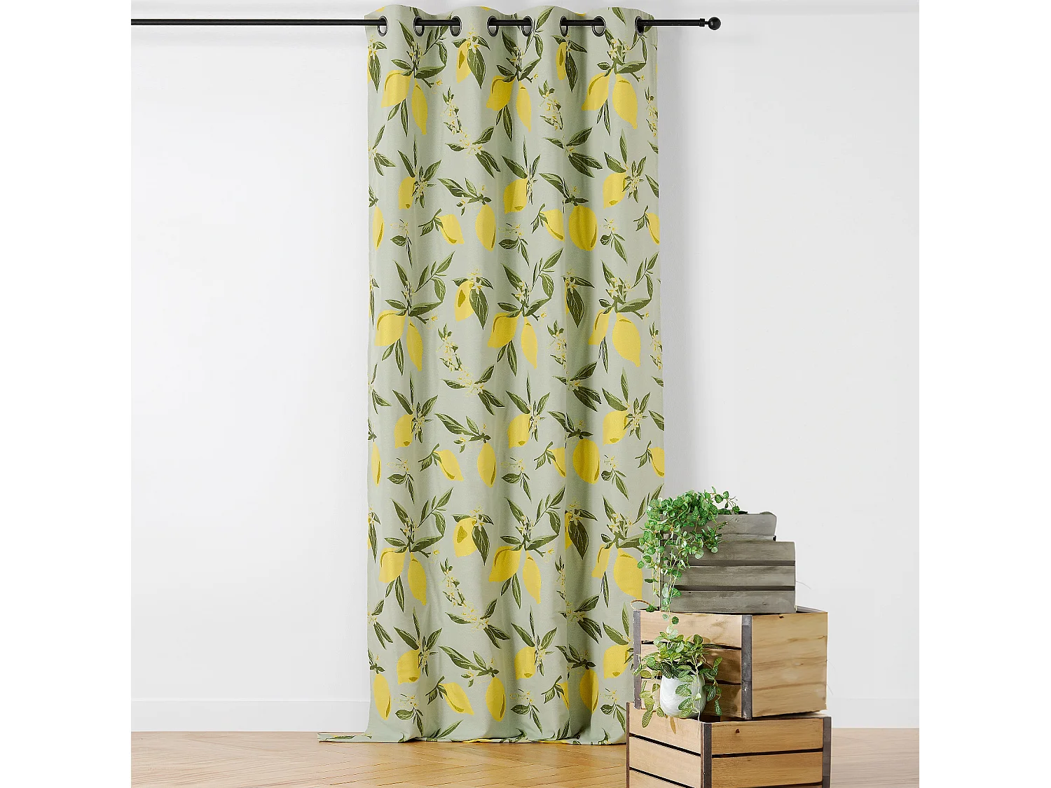 Rideau Dolce Vita motif citrons