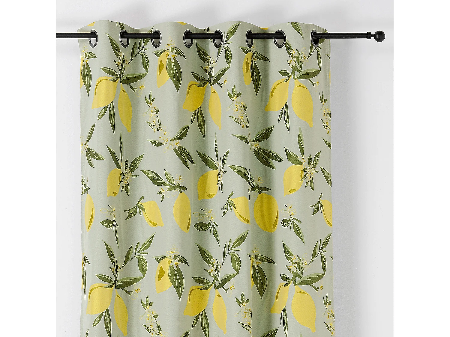 Rideau Dolce Vita motif citrons