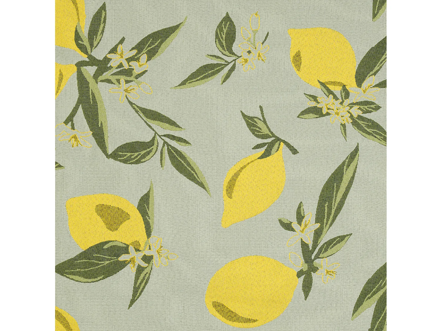 Rideau Dolce Vita motif citrons