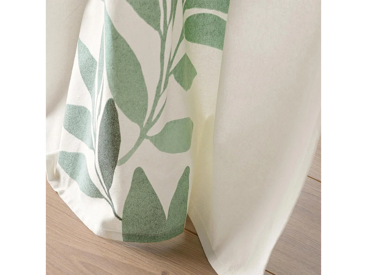 Vorhang mit Ösen Nymphea Bedruckt 140 x 260 cm