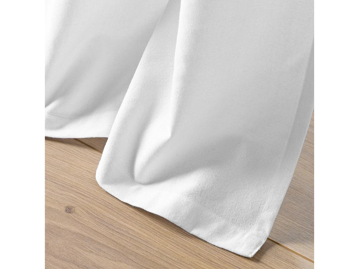 Rideau à Œillets Imprimé "Flavie" 140x240cm Gris