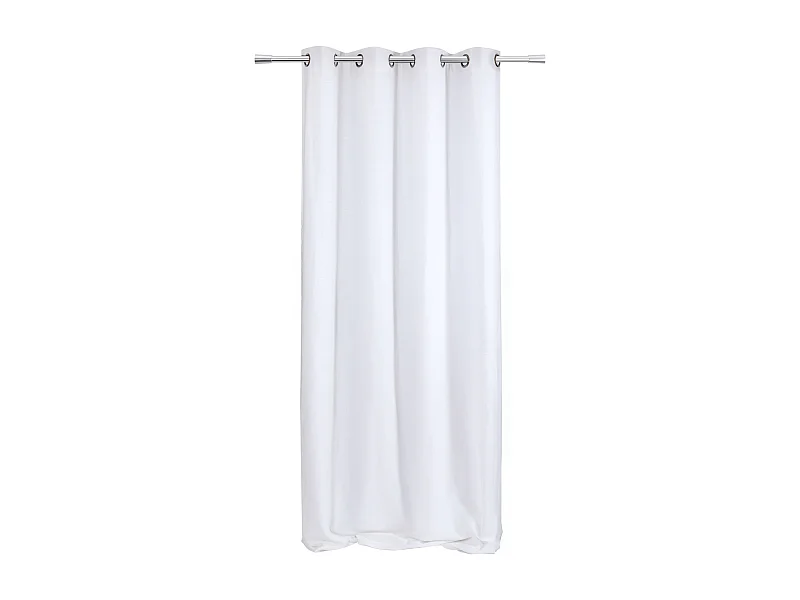 Cortina de lino con ojales 140 x 250 cm