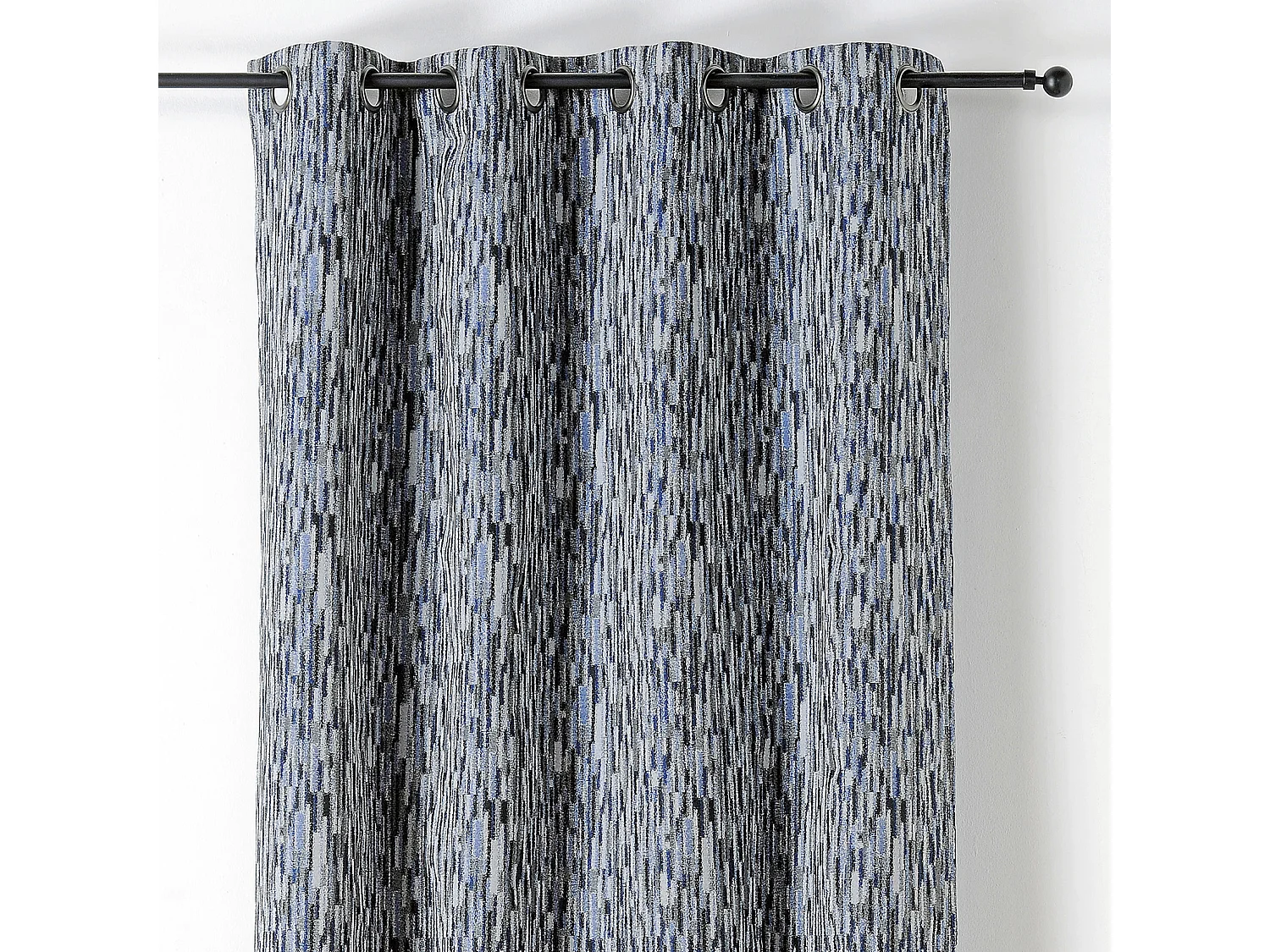 Ösenvorhang mit Sprenkel-Effekt 140 x 240 cm