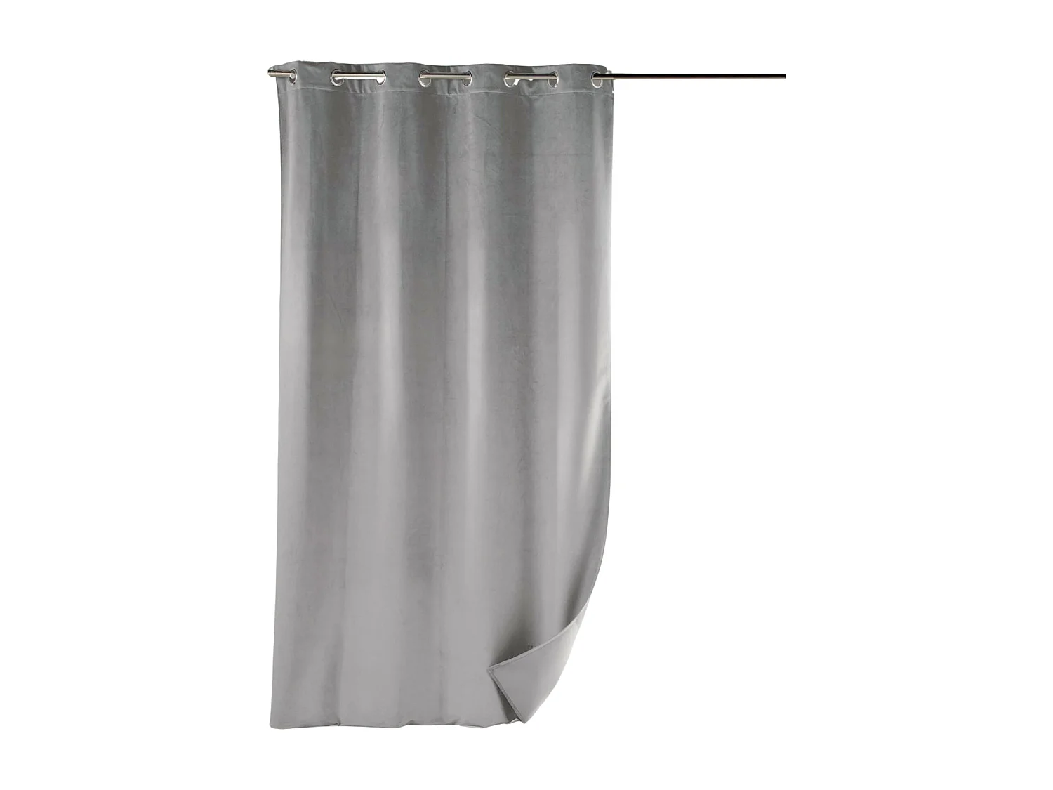 Acogedora cortina de terciopelo 140 x 250 cm