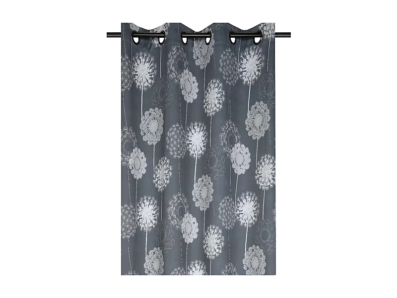 Rideau occultant aux impressions de pissenlits