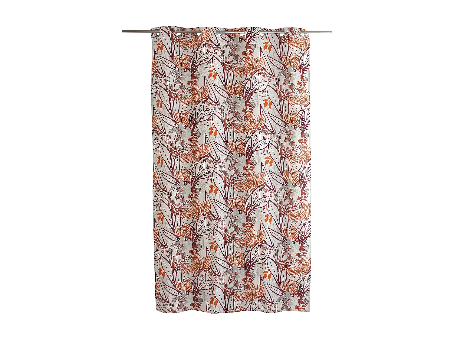 Rideau Imprimé À Œillets "Karabane" 140x240cm Multicolore