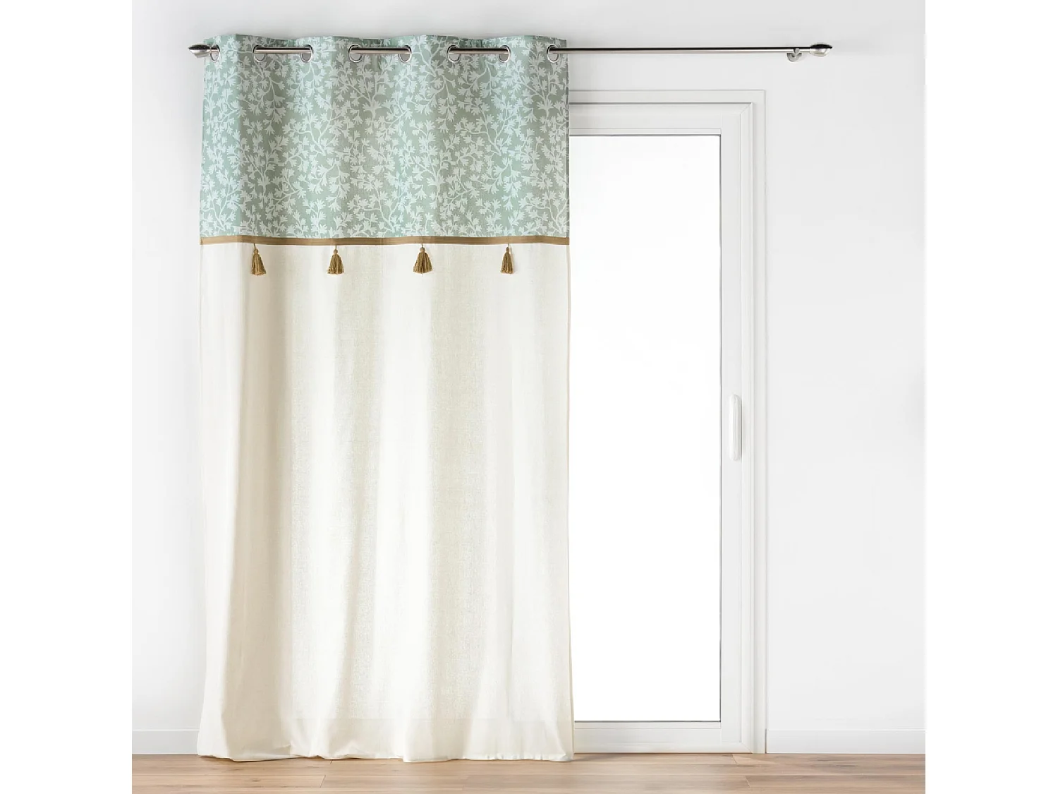 Cortina con Ojetes Vivoline con Top 140 x 240 cm