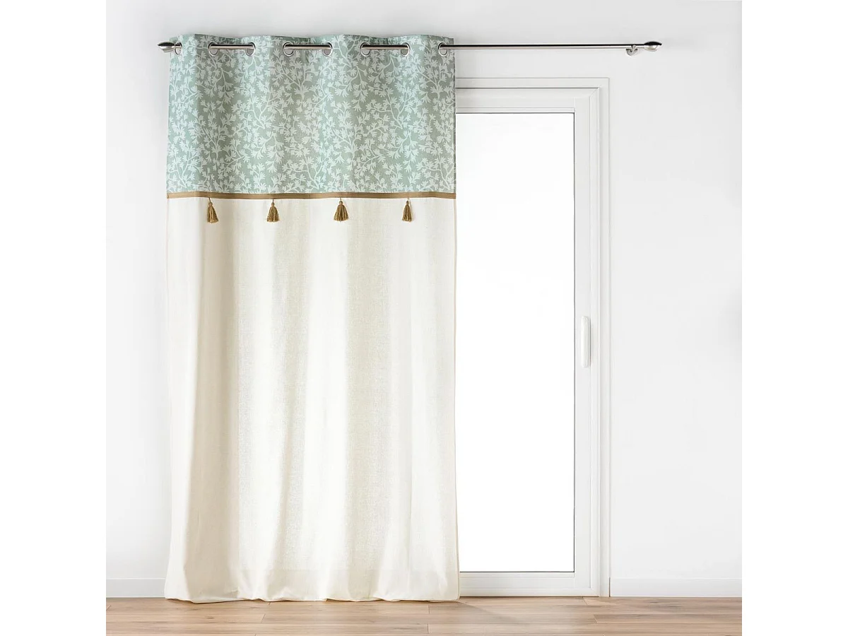 Cortina con Ojetes Vivoline con Top 140 x 240 cm