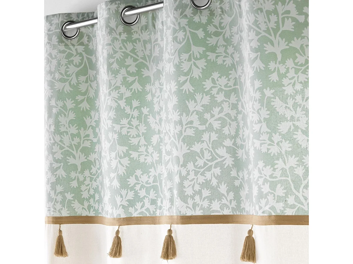 Cortina con Ojetes Vivoline con Top 140 x 240 cm